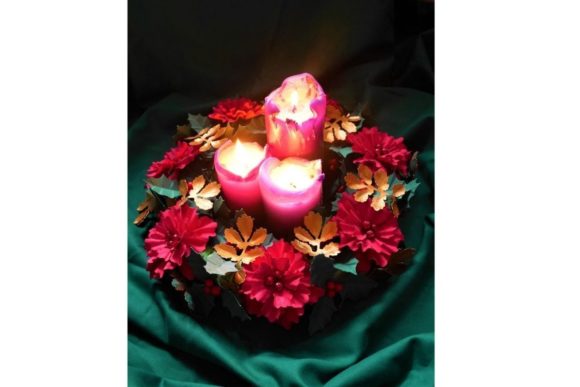 3D SVG Christmas Center Piece Paper Templates Review