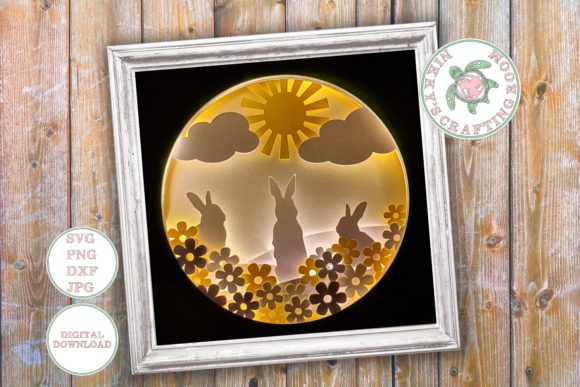 Bunny 3D SVG for Shadow Boxes: A Brand Review
