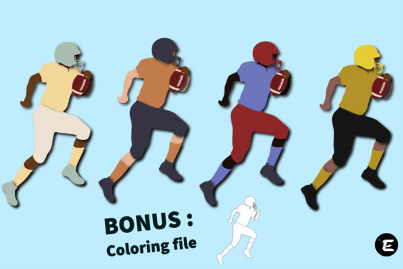 Football Players on the Offensive: 3D SVG for Sports