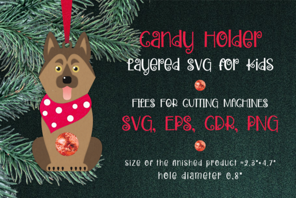 German Shepherd Christmas Ornament Svg: 3D Shapes Review