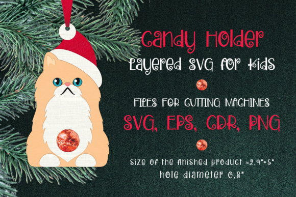 Persian Cat 3D SVG: A Christmas Brand Asset Review