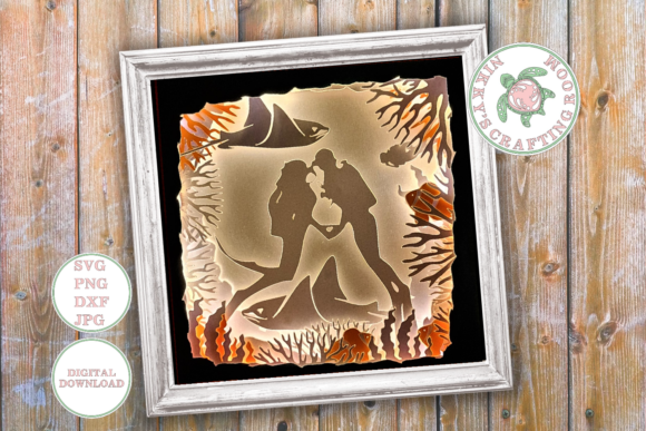 Scuba Diving 3D SVG for Shadow Boxes Review