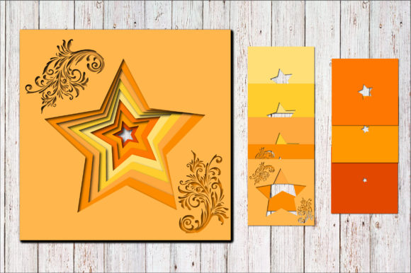 Star with Floral Multi Layer: 3D SVG Shapes Review