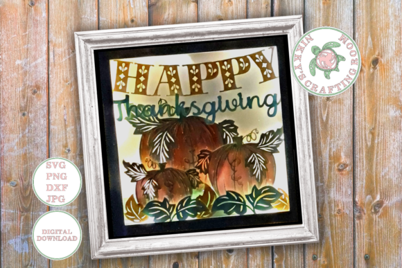 Thanksgiving 3D SVG for Shadow Boxes: A Brand Review