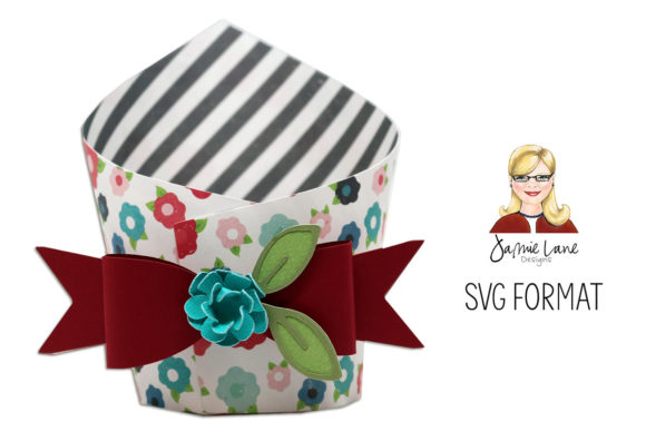 Wrap Box with Bow: 3D SVG Shapes for Editorial Design