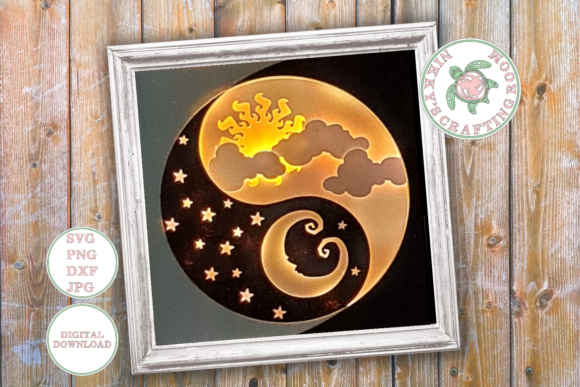 Yin Yang 3D SVG: Editorial Shadow Box Review